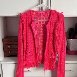 Lilly Pulitzer Pink Textured Knit Sweater